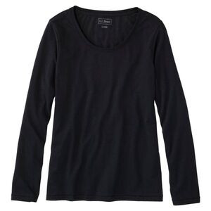 20 L.L. Bean Long Sleeve Tee  L | Black | Outdoor | minimalist capsule wardrobe